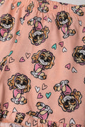 Paw Patrol Shorts Pyjama Set Orange (2)