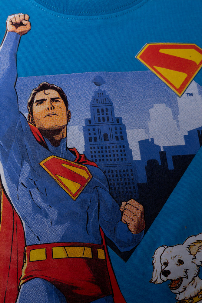 Superman T-Shirt Blue