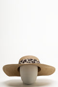 Wide Brim Hat Brown