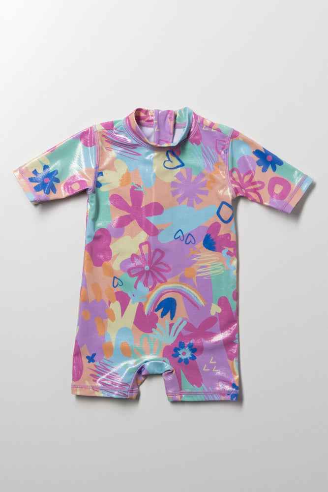 One Piece Swimwear Peach