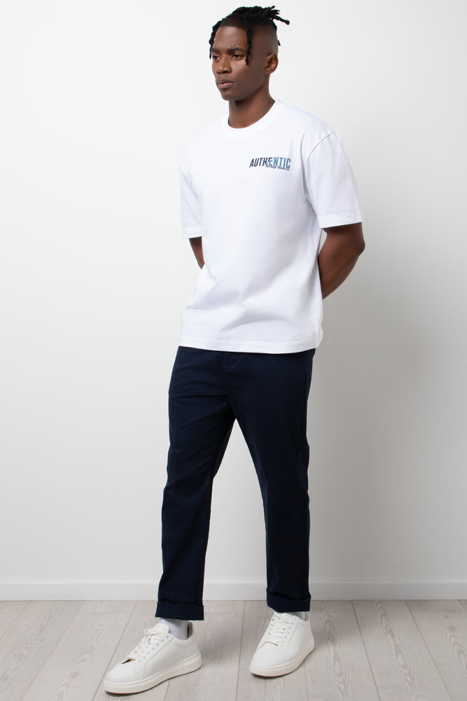 Short Sleeve Loose Fit T-Shirt White