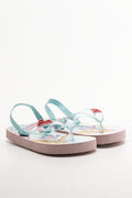 Barbie Flip Flops Aqua