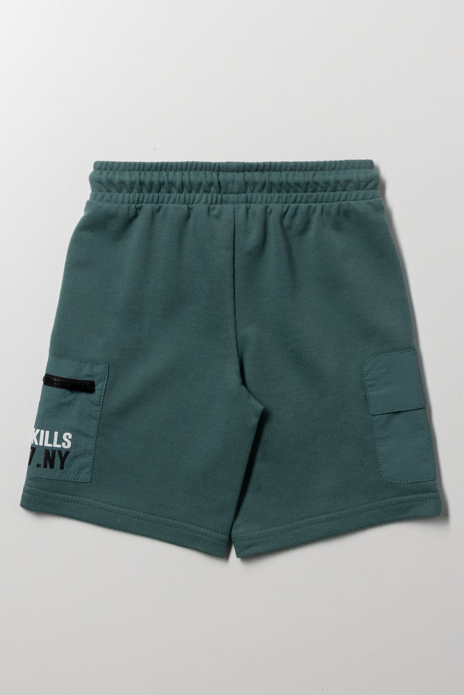 Cargo Shorts Green (2)