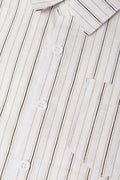 Stripe Shirt Natural (1)