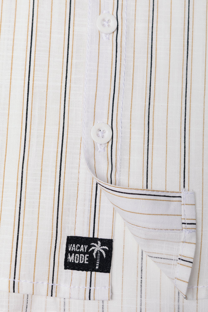 Stripe Shirt Natural (2)