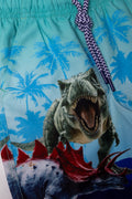 Dino Swim Shorts Turqoise (1)