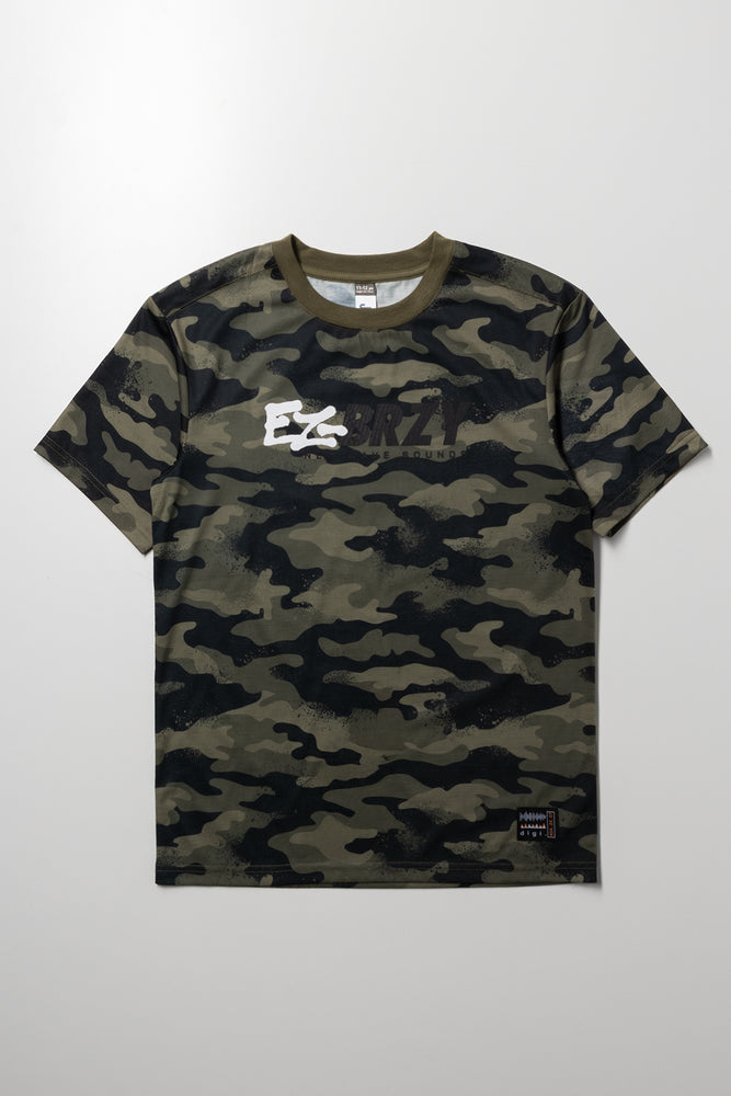 Camo Short Sleeve T-Shirt Green