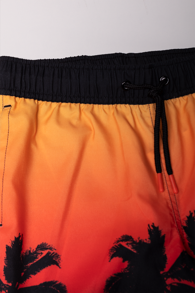 Swim Shorts Ombre Orange