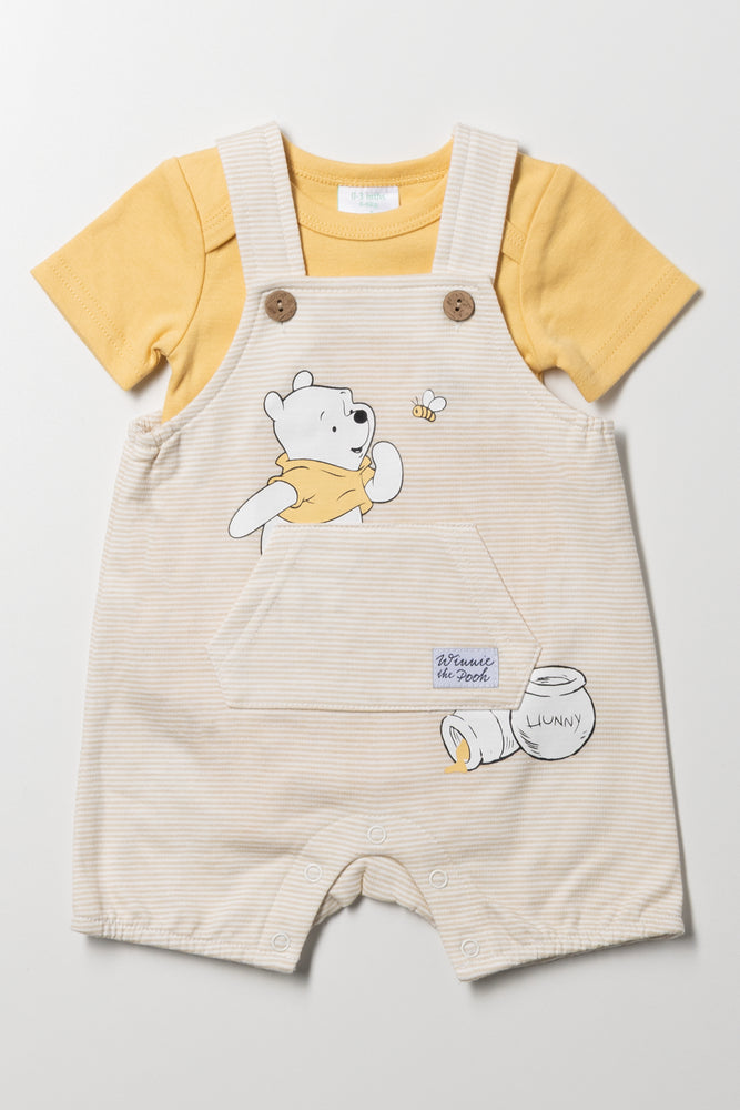 Winnie The Pooh Dungaree Natural