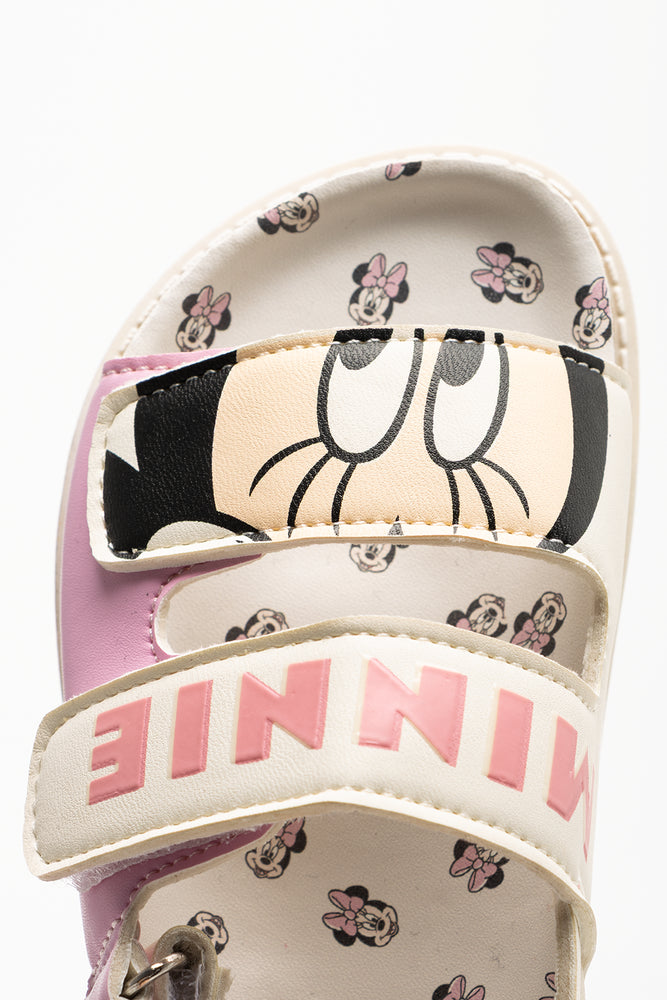 Minnie Mouse Double Strap Sandals Multi (4)
