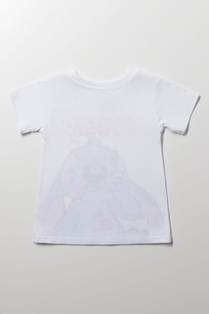 Lilo And Stitch Short Sleeve T-Shirt White (2)