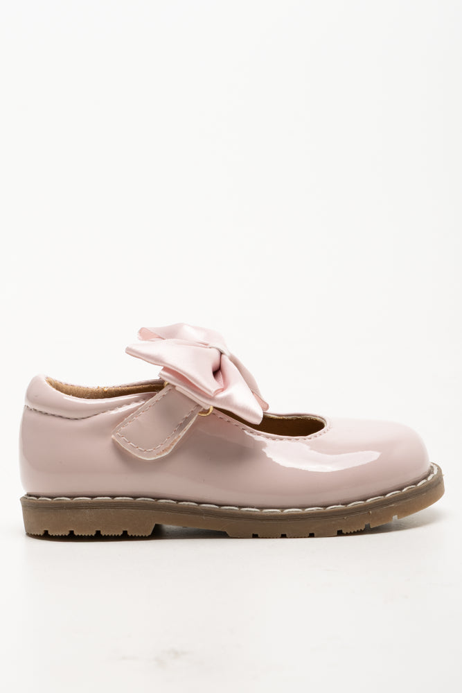 Bow Shoes Dusty Pink