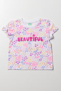 Beautiful Bow Short Sleeve T-Shirt Multi