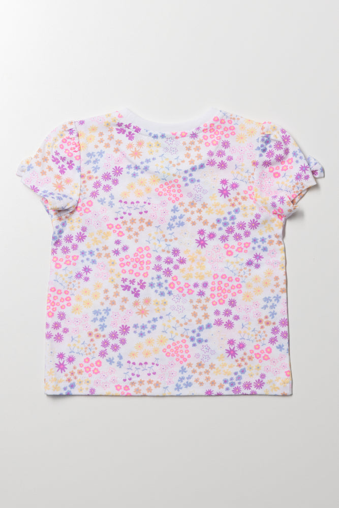 Beautiful Bow Short Sleeve T-Shirt Multi (3)