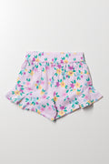 Frill Shorts Light Pink
