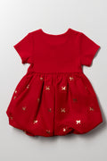 Bubble Dress Red (2)