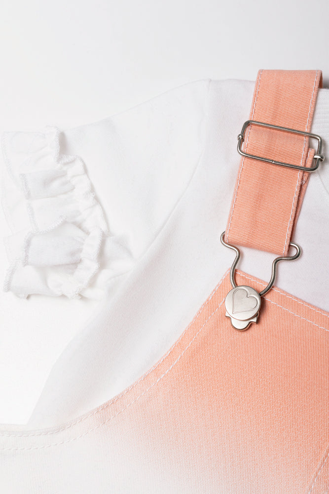 Ombre Pinafore Set