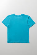 Superman Short Sleeve T-Shirt Aqua (2)