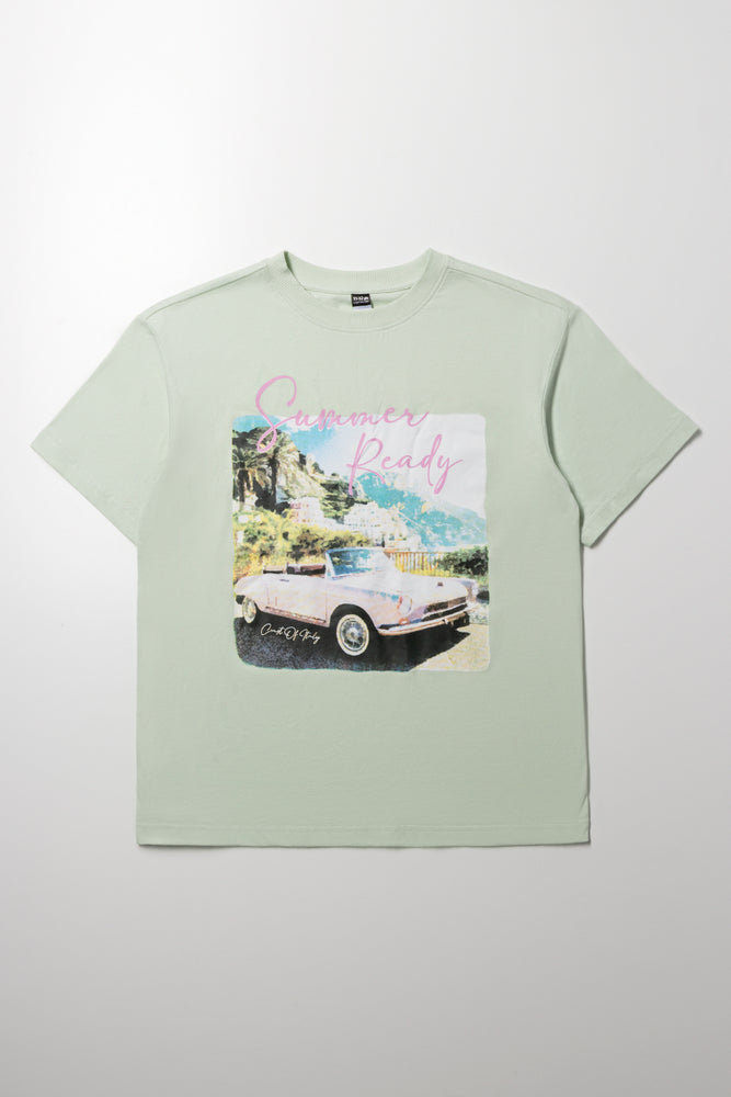 Oversize T-Shirt Sage