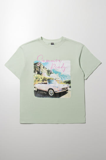 Oversize T-Shirt Sage