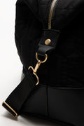 Travel Bag With Cosmetics Bag Black (5)