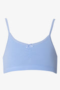 2 Pack Cotton Bras Blue (2)