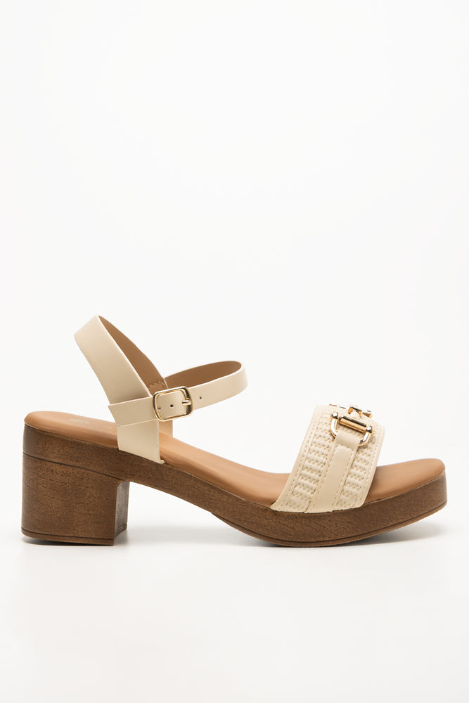 Platform Sandals Natural