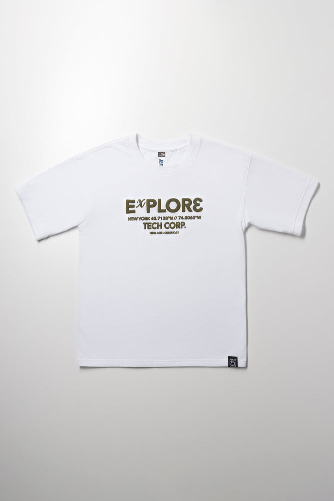 Boxy Short Sleeve T-Shirt White
