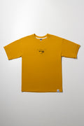 Boxy Short Sleeve T-Shirt Yellow