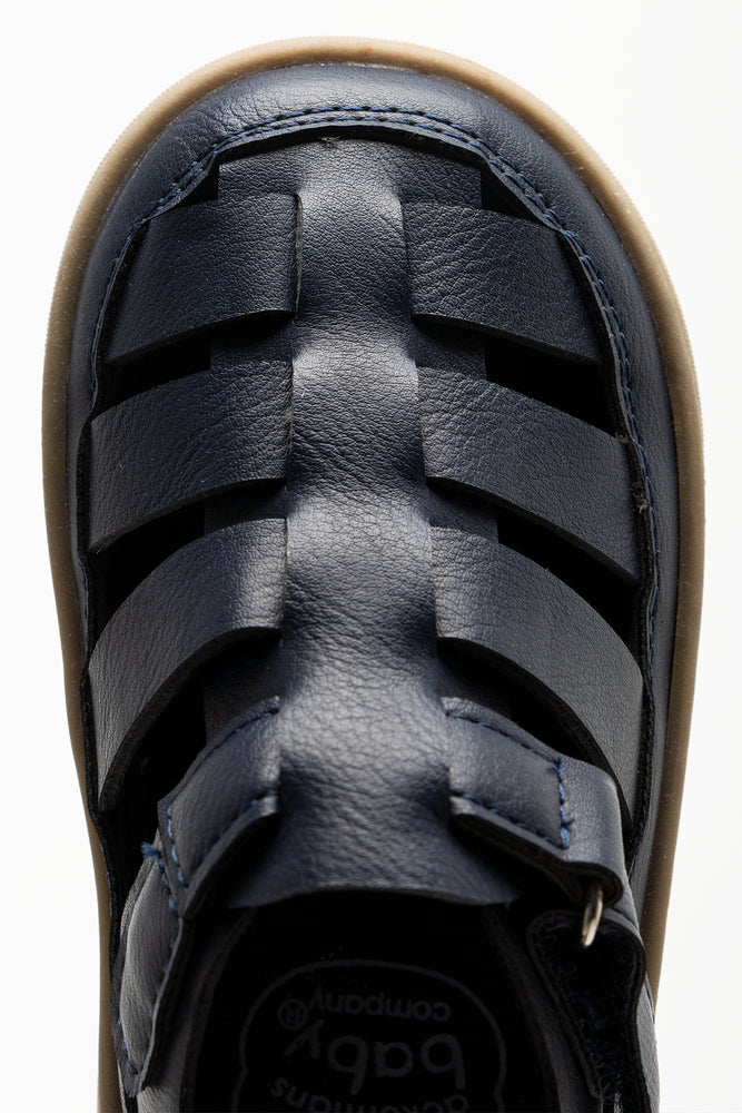 Caged Hybrid Sandals Navy (4)