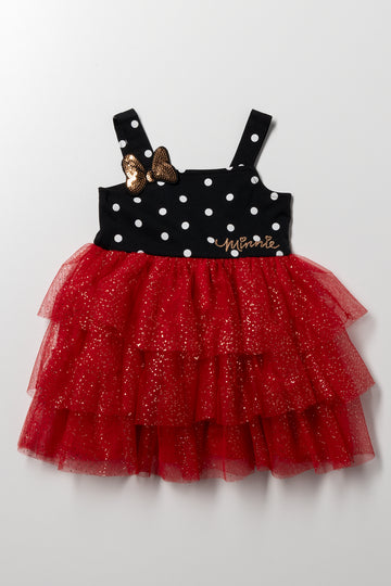 Minnie Mouse Dress Red And Black