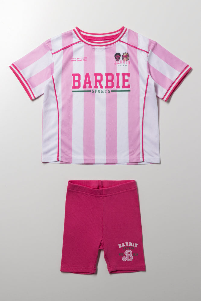 Barbie Football Set Pink