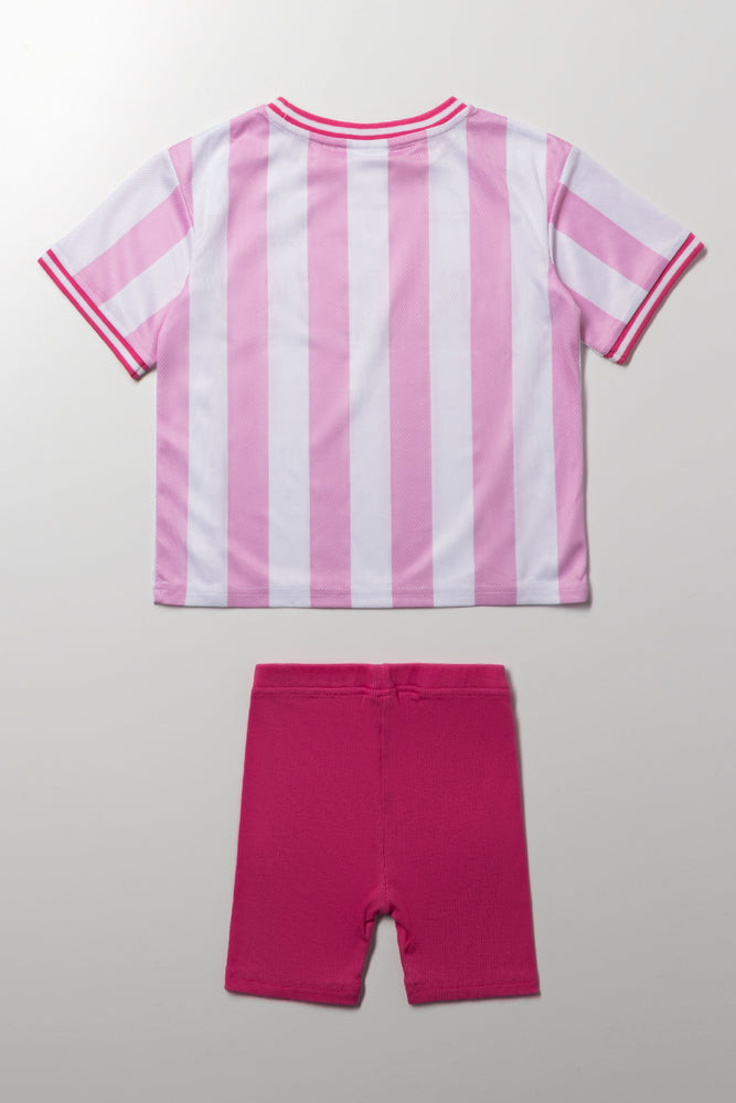 Barbie Football Set Pink (3)