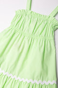 Tiered Dress Green (1)