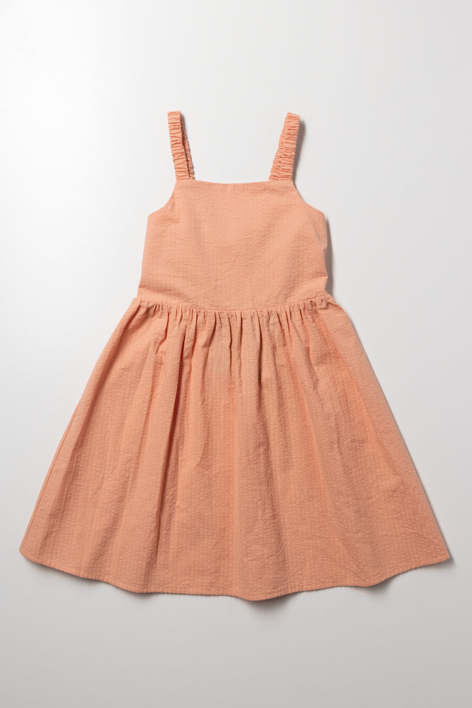 Strappy Dress Peach