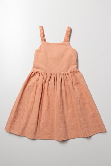 Strappy Dress Peach