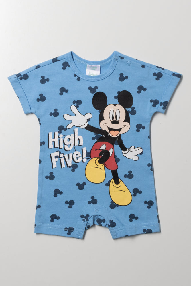 Mickey Mouse Romper Blue