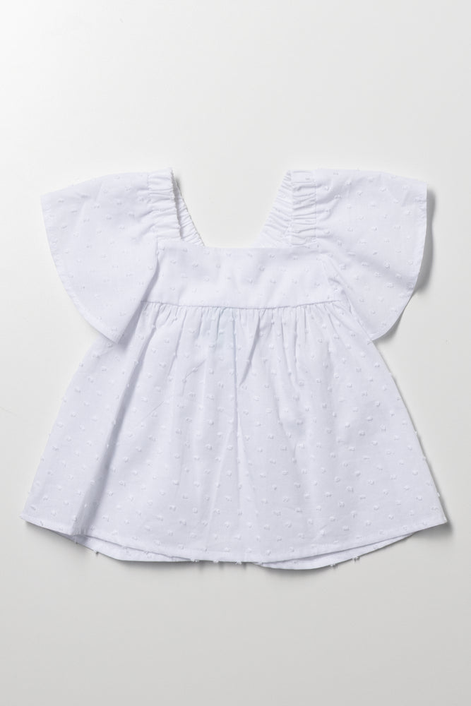 Dobby Top Blue