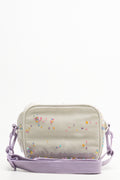 Butterfly Glitter Bag Cream And Purple (2)