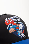 Superman Peak Cap Black (2)
