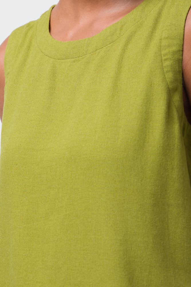 Shift Dress Green (3)