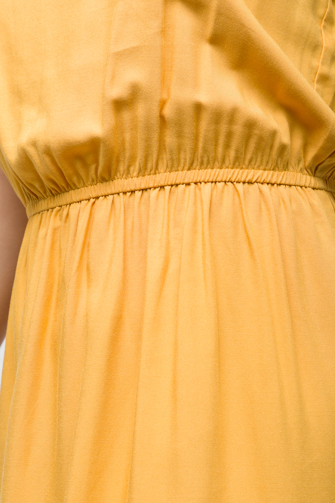 Strappy Dress Yellow (3)