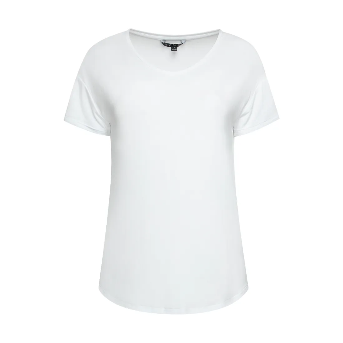V-neck t-shirt white - Women's Short Sleeve T-Shirts | Ackermans