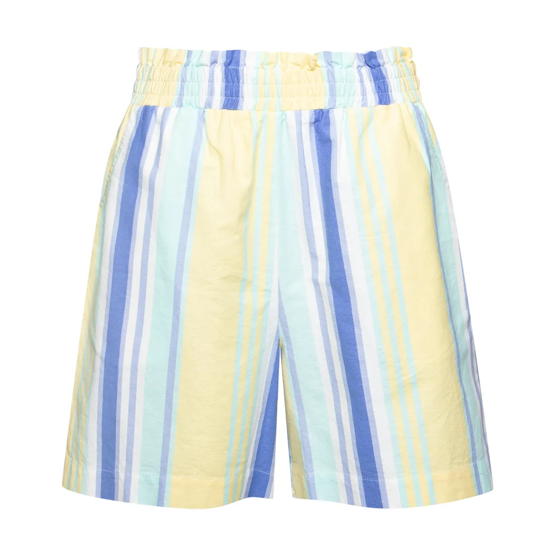 Stripe linen look pull on shorts multi - Women's Shorts | Ackermans