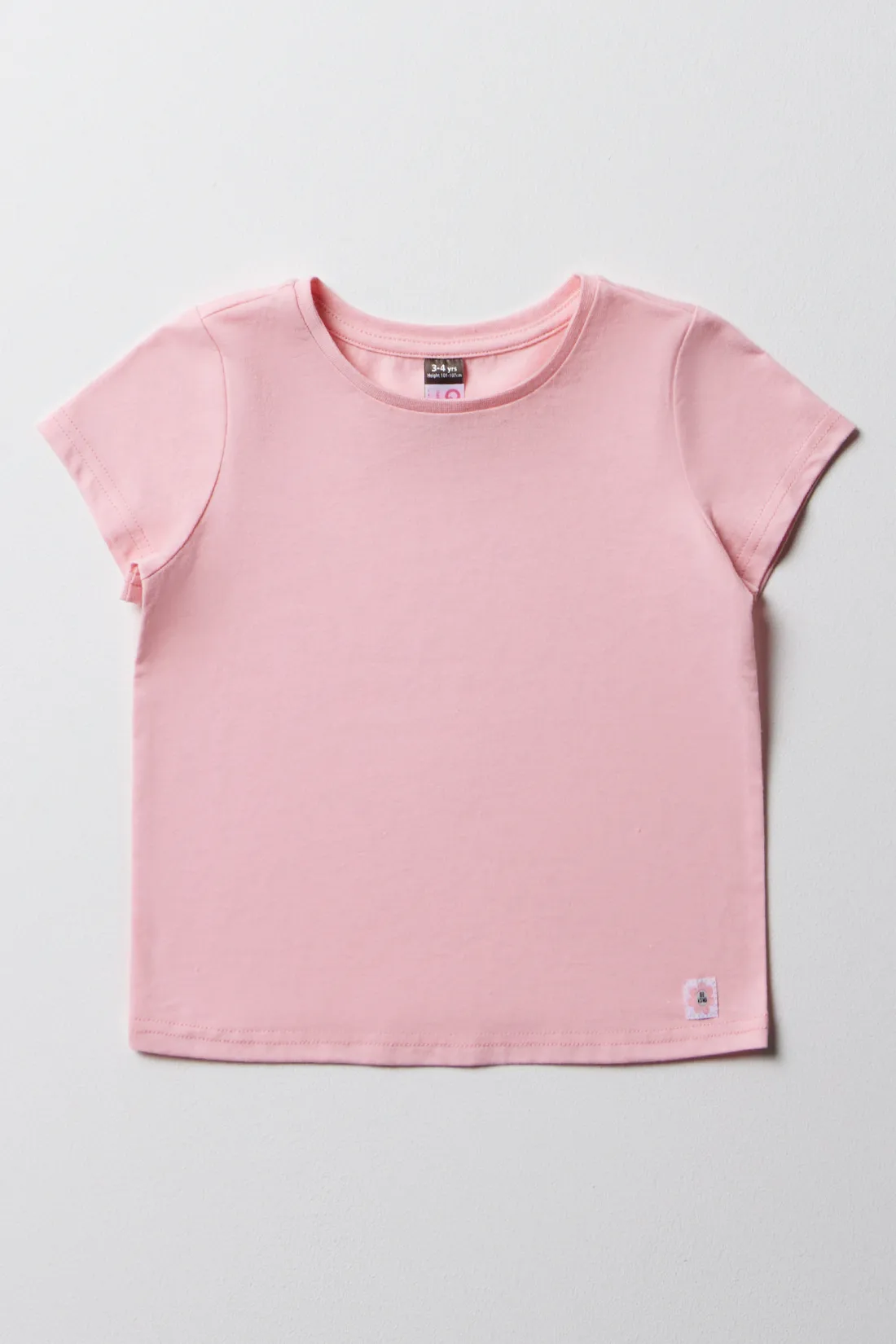 DUSTY PINK SS TSHIRTS - GIRLS 2-8 YEARS Tops & T-Shirts | Ackermans
