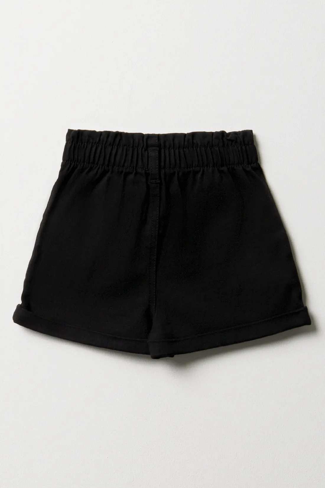 Pull on denim shorts black - GIRLS 2-8 YEARS Bottoms & Jeans | Ackermans