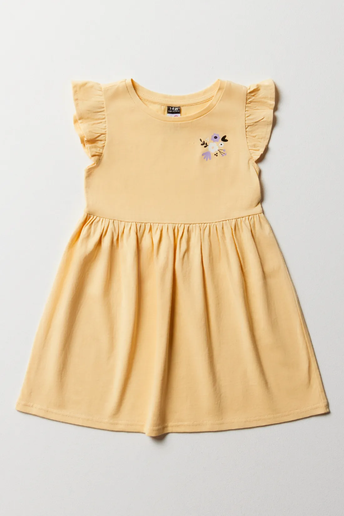 Fit & flare dress yellow - GIRLS 2-8 YEARS Dresses & Jumpsuits | Ackermans