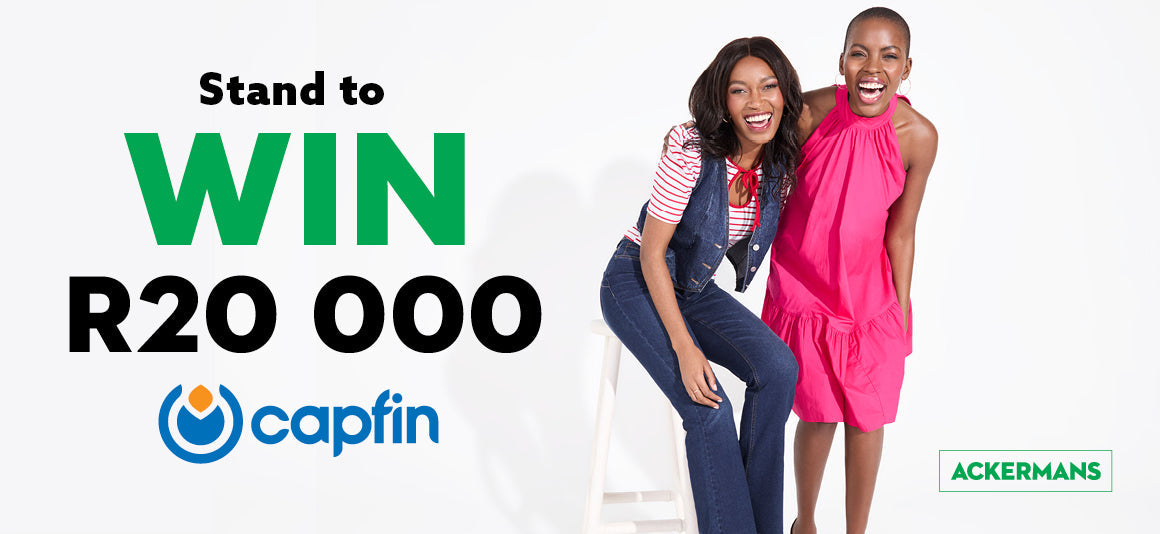 Stand to win R20 000 cash when you get a Capfin Loan