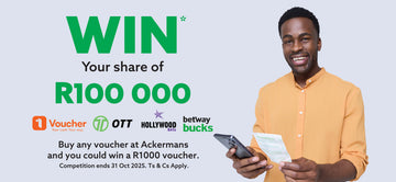 Buy Vouchers at Ackermans and stand a chance to win