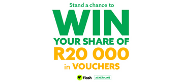 Vouchers - Win Your Share of R20 000 in Vouchers